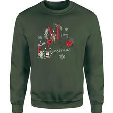 Disney Woodland Friends Christmas Jumper Green Green