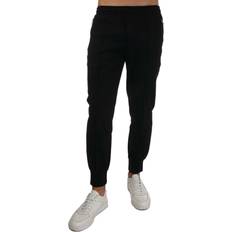 Armani Herr Byxor & Shorts Armani Byxor Med Sömmar På Benen - Black