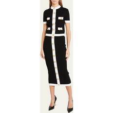 Balmain Vesten Balmain Vest Met Korte Mouwen - Zwart