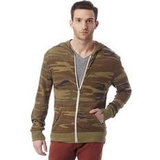 Camouflage - Women Jumpers Alternative eco-jersey full-zip hoodie