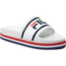 Fila 38 Hjemmesko & Sandaler Fila Pantoletter Morro Bay Zeppa - Navy/Sort/Hvid