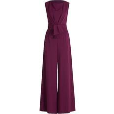 Vera Mont Damjumpsuit Med Breda Ben - Äkta Lila