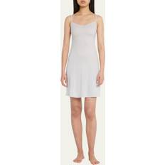 Gray - Women Negligées Hanro Ultralight Bodydress Slip SILVER GREY