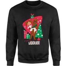 Star Wars Rather Kiss Wookie Christmas Jumper Black Black