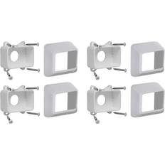 Ringhiere Barrette Outdoor Living Select Bracket White Vinyl Railing