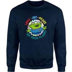 Disney Love, Joy, Peace Christmas Jumper Navy Navy