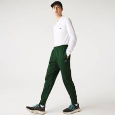 Lacoste Men Pants Lacoste Green Tapered Lounge Pants