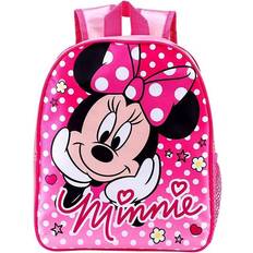 TDL Girls Pink Minnie Mouse Disney Junior Backpack School Bag