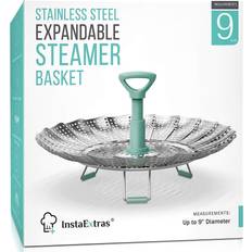 Inserts InstaExtras Stainless Steel Expandable Steam Insert 9 "