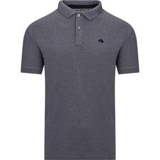 Raging Bull Classic Organic Polo - Grey Marl