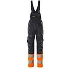 Orange - Unisex Arbejdsbukser Mascot 19669-236 Accelerate Overalls med Knælommer