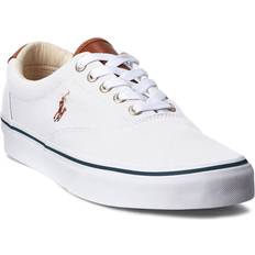 Multicolor Zapatos Polo Ralph Lauren Keaton Canvas Sneaker White/Multi PP, Unisex