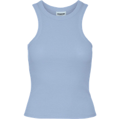 Noisy May Rib Tank Top - Cerulean