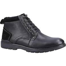 Hush Puppies Men Lace Boots Hush Puppies Dean MEMORY FOAM Boot Mens Black