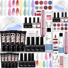 Gel nail kit Morovan Poly Gel Nail Kit Dream Night 31-pack