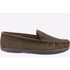 Brown - Men Moccasins Cotswold Brown Tresham Moccasin Slipper