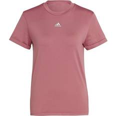 Nylon Camisetas adidas Women's Aeroknit Seamless Tee - Pink Strata/White