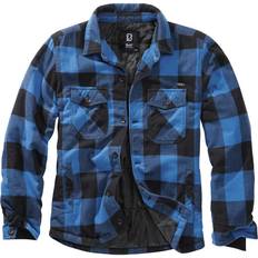 Brandit Lumberjacket - Black/Blue