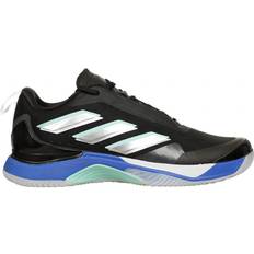 Multicolore Chaussures de sport pour raquette Adidas Avacourt Chaussure Terre Battue Femme - Cloud White/Silver Metallic/Pulse Mint