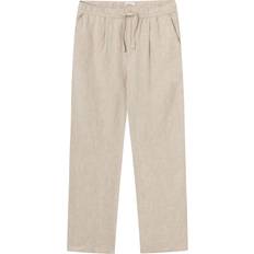 Linen pant Knowledge Cotton Apparel Loose linen pant GOTS/Vegan Byxor Feather