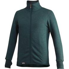 Polyamid - Unisex Overdeler Woolpower Full Zip Jacket 400 Unisex - Forest Green