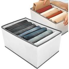 EASEVE Clothes - 7 Grids Storage Box