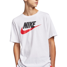 Nike Sportswear Icon Futura T-Shirt Men's - White/Black/University Red