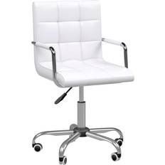 Vinsetto Mid Back PU Desk Silla de oficina 99cm