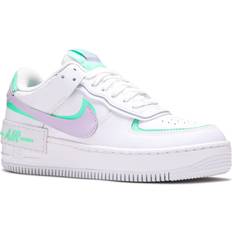 Nike Air Force 1 Shadow - White/Green/Purple