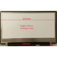 Replacement Screens CoreParts 14,0" lcd fhd matte 1920x1080-3151973mm exact msc140f30-2
