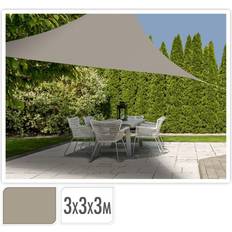 Purje Markiisit ProGarden Aurinkovarjo Kolmio 3 x 3 x 3 m 300cm
