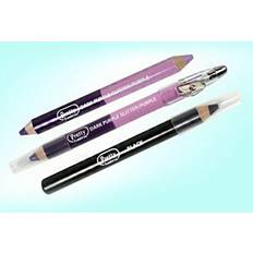 Pretty Precision 3 In 1 Eyepencils With Sharpener Green/Black