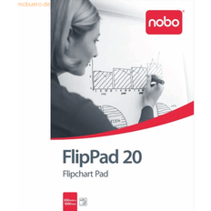 Nobo Kalender & Notizblöcke Nobo Flipchartblock Kariert 671x965mm 20