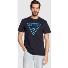 Guess T-shirts Guess Reflective T-shirt Blue