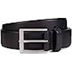 Argento - Uomo Cinture HUGO BOSS Ceinture Ajustable À Boucle En Cuir - Men - Black