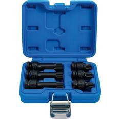 BGS Technic Impact Bit Set 5380 12.5 mm 6 pcs Head Socket Wrench
