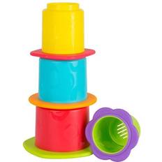 Playgro Badkarsleksaker Playgro Stapelbara Koppar med Bettkant