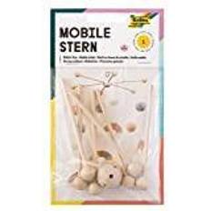 Mobiles Mobile-Stern BASTELGLÜCK aus Holz