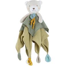 Naturfarvet Sutteklude Fehn Baby Comforter Bear Sovedyr 1 stk