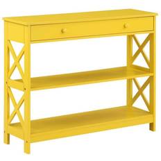 Yellow Console Tables Convenience Concepts Oxford 39.5 Console Table