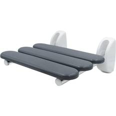 Gris Taburetes de Ducha Ridder Asiento De Ducha Abatible Pro Gris