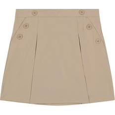 Pants Nautica Girls School Uniform Stretch Poplin Scooter Khaki