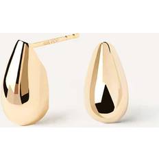 Gold Plated Sugar Earrings