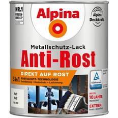 Alpina Reparatur & Wartung Alpina Metallschutz-Lack Anti-Rost 750 ml weiß glänzend