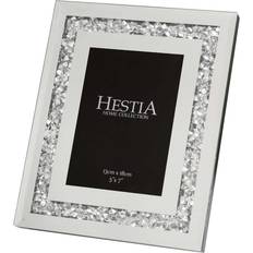 Hestia Crystal Edge Photo Frame- X Wall Mirror