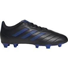 Adidas Synthetic Football Shoes adidas Junior Goletto VIII Firm Ground - Core Black/Royal Blue/Core Black