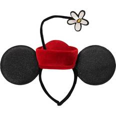 Rosso Cappelli Elope Minnie Mouse Disney Vintage Flower Costume Hat