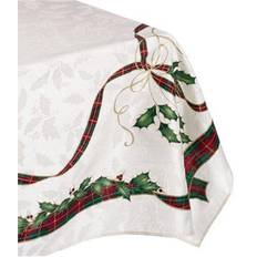 Cloths & Tissues Lenox Holiday Nouveau Border Tablecloth White