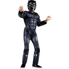 Jazwares Black Panther Boy's Costume Black/Gray