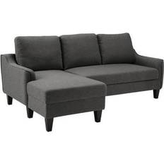 Furniture Ashley Jarreau Chaise Sleeper Gray Sofa 83" 3 Seater